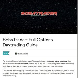 BobaTrader - Full Options Daytrading Guide (PDF)