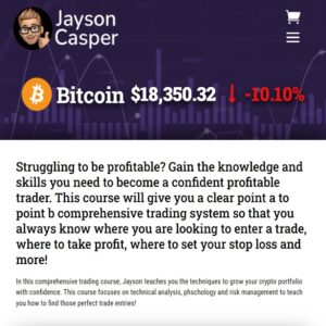 Jayson Casper - Ultimate Crypto Trading Course