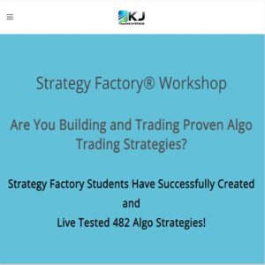 [Premium] KJTradingSystems - Strategy Factory Workshop 2021 - Kevin Davey