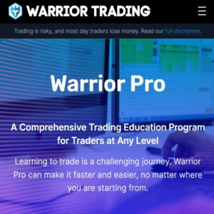 Warrior Pro 2021 - Warrior Trading