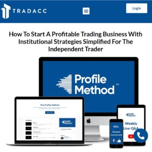 Tradacc - The Volume Profile Formula + Futures Masterclass and Rapid Setups Pack + S&P 500 Secrets Bundle - Aaron Korbs