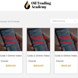 Oil Trading Academy - Code 1, 2 and 3 Bundle - Online Video Course