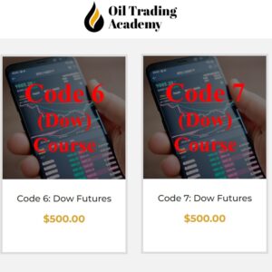 Oil Trading Academy - Code 6 and 7 - Dow Course Bundle