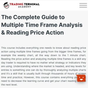 The Trading Terminal Academy - The Complete Guide to Multiple Time Frame Analysis & Reading Price Action - Aiman Almansoori