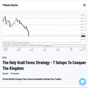 1 Minute Master - The Holy Grail Forex Strategy - 7 Setups To Conquer The Kingdom