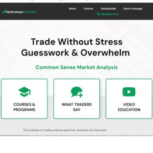 [My Strategic Forecast] LazyEminiTrader - Lazy Emini Trader Course and Lazy Gap Trader Course Bundle - David Frost