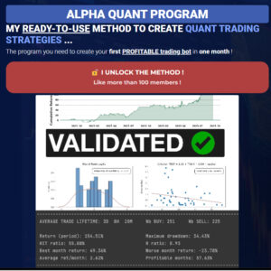 Quantreo - Alpha Quant Program
