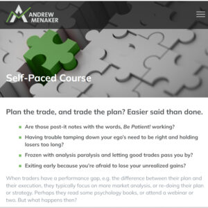 Andrew Menaker - Self-Paced Course