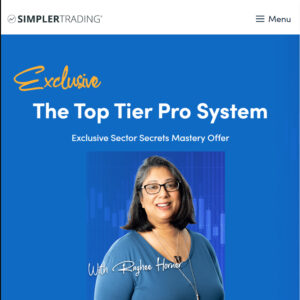 Simpler Trading - Top Tier Pro System Basic - Raghee Horner