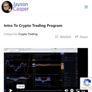 Jayson Casper - Intro to Crypto Trading Program