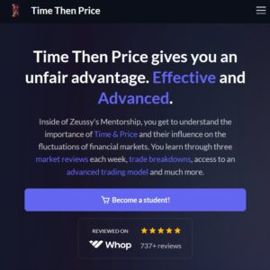 Zeussy 2024 Mentorship Courses - TimeThenPrice.com
