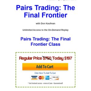 TheoTrade – Pairs Trading Course