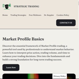 [Premium] Strategic Trading - Market Profile Bundle - Dr. John Keppler ($2150 Value)