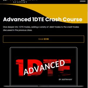 Option Omega Academy – 1DTE Crash Course - Justin Kay