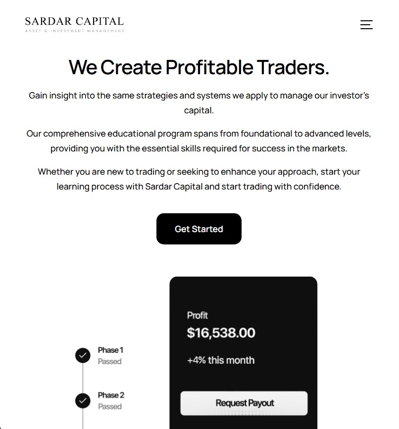 Course cover image for Sardar Capital The Academy: group live class, market analysis, and trader community.