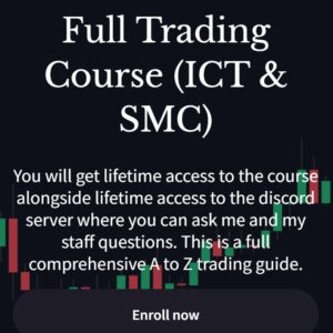 Cover image for Vulture Trading ICT Trading Course, featuring the course title and trading-related visuals