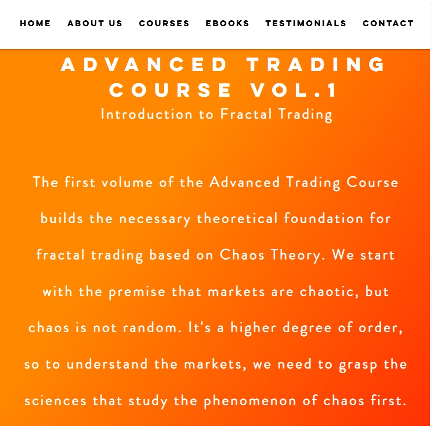 fractal flow pro - advanced trading course vol.1