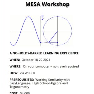 John Ehlers MESA Workshop