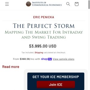 The Perfect Storm trading course PDF by Eric Penicka using Vedic astrology and intraday timing tools