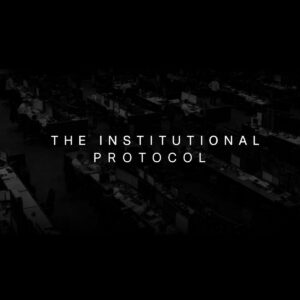 The Institutional Protocol by Matteo Conti trading course covering strategy development, validation, systematic trading, and institutional methodologies