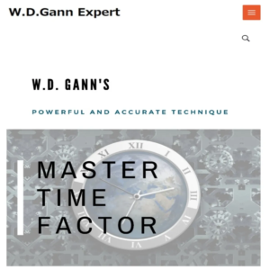 W.D. Gann Master Time Factor trading course PDF
