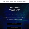 Fractal Flow Pro Advanced Order Flow Trading course cover featuring advanced order flow trading techniques