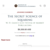 The Secret Science of Squaring by Johannes Sundberg PDF ebook cover