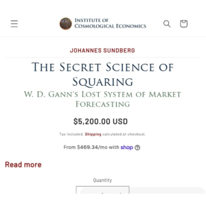 The Secret Science of Squaring by Johannes Sundberg PDF ebook cover