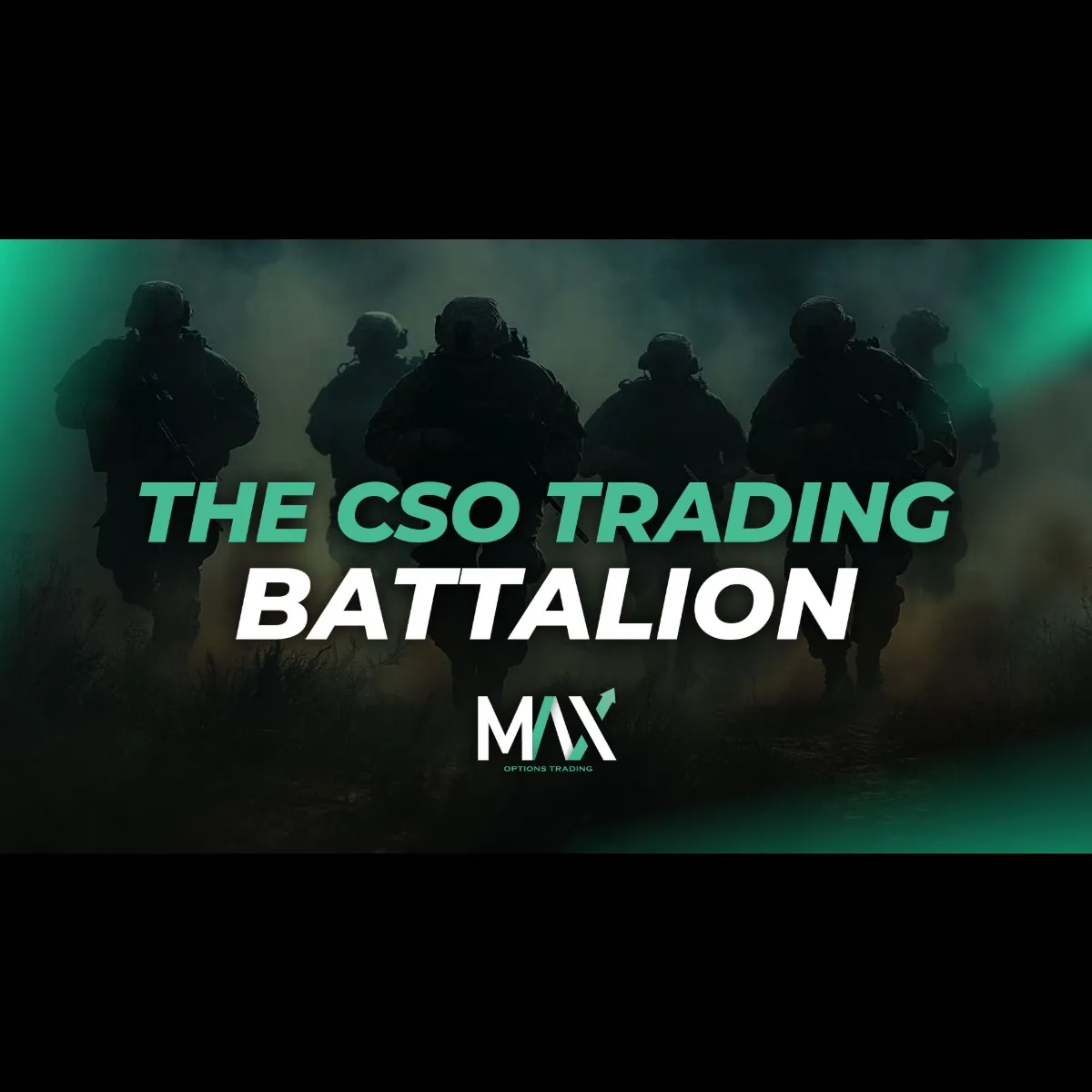 Digital course cover for Max Options Trading The CSO Trading Battalion momentum breakout trading course
