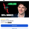 BenjaminSMC Private Models trading course featuring Turtle Soup, Gold Rush, Judas Macro, Power of 3, and risk management